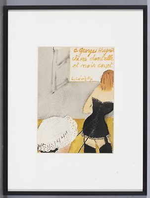 LEVITZKY Lise (né en 1926)
Claire dentelle...