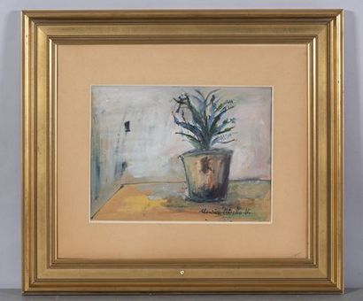 UTRILLO Maurice (1883 - 1955)
Plante verte...