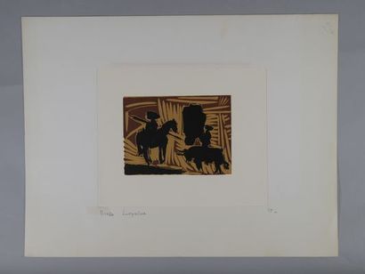 Pablo PICASSO (1881 - 1973) after
Two scenes...