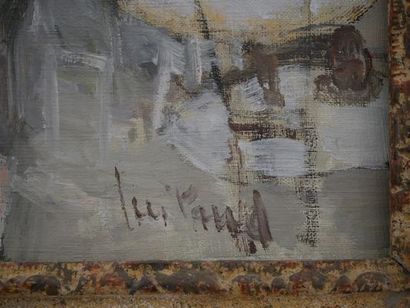 School of the XXth century,
Terrace of a...