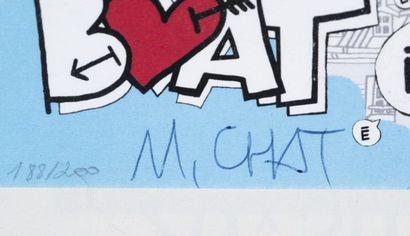 MR. CHAT
Boat,
Serigraph numbered 188 / 200...