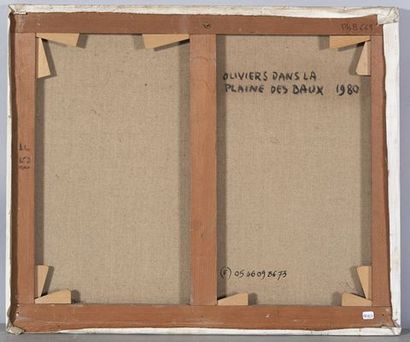 BRAYER Yves (1907 - 1990)
Oliviers dans la...