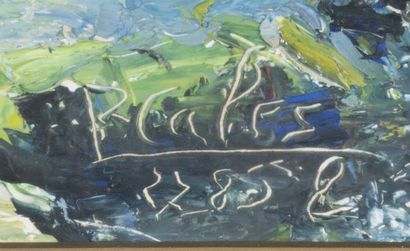 CALES Pierre (1870 - 1961)
Landscape,
Oil...