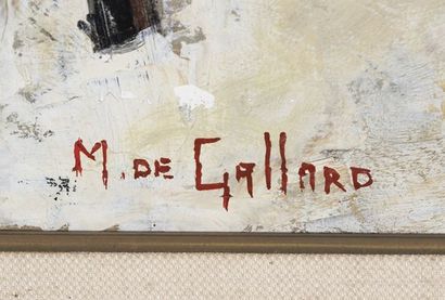 GALLARD Michel (de) (1921 - 2007)
Route sous...