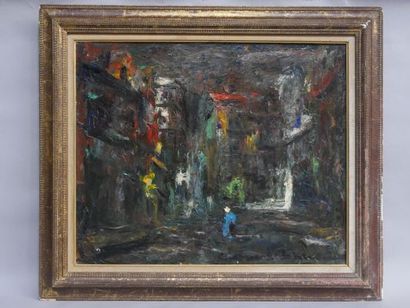 VAGH WEINMANN Elemer (1906 - 1994)
The street,
Hst...