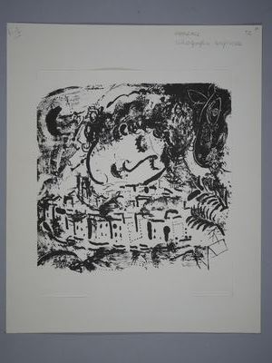 Marc CHAGALL (1887-1985)
The Village. 1957,
Lithograph...