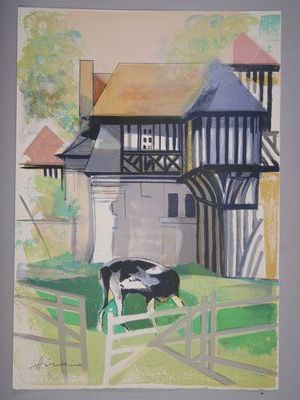 Camille HILAIRE (1916-2004)
Illustrated Normandy....
