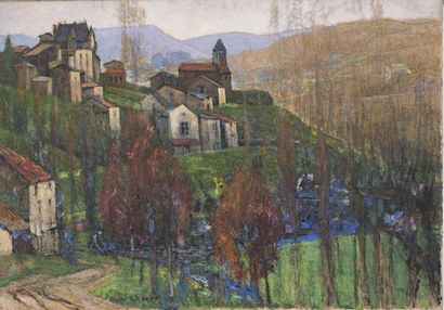 CHARRETON Victor (1864 - 1936)
The castle,...