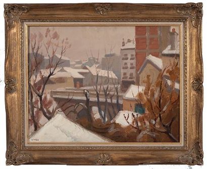 ZINGG Jules-Emile (1882-1942)
View of the...