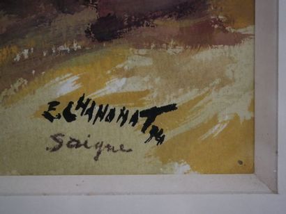 CHANONAT Ernest (1907 - 1995)
Saignes and...