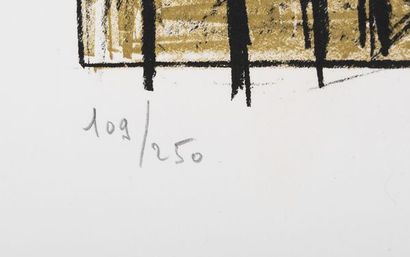 Bernard BUFFET (1928-1999)
Jeux de Dames....