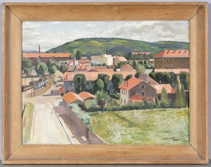 DUSSOUR Louis (1905 - 1986)
View of the Tobacco...