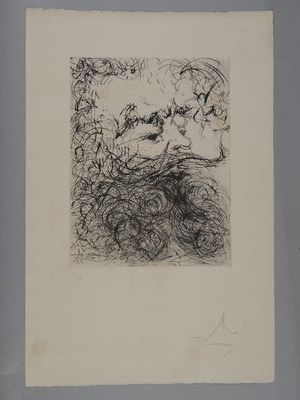 Salvador DALI (1904-1989)
The gushing Intellect,...