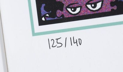 SPEEDY Graphito, 
On the seat,
Serigraph...