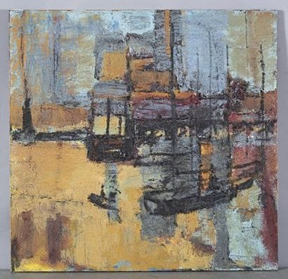 LEGRAND Claude
Buildings at the water's edge,
Painting...