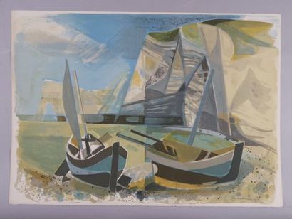 Camille HILAIRE (1916-2004)
Illustrated Normandy....