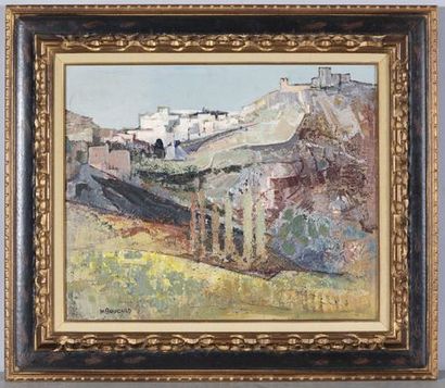 BOUCARD Maurice (1922 - 2007)
View of Assisi,
Hst...