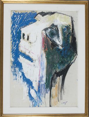 Bernard LORJOU (1908-1986)
Homme en pleurs,...