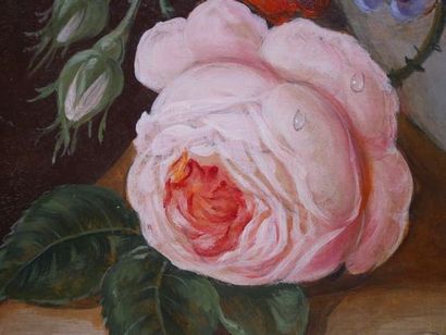 DOGARTH (20th century)
Painting on wood panel...