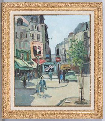 H van den BERG
Paris Rue Rambuteau, 
Hsp...