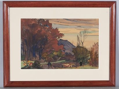 ZINGG Jules Emile (1882 - 1942)
Ploughing...