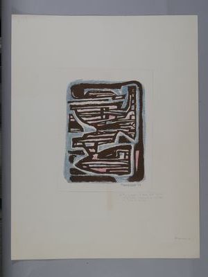 Alfred MANESSIER (1911 - 1993)
Composition.
Lithograph...