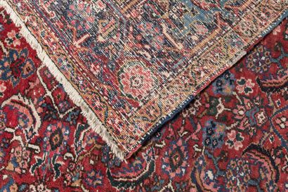 Heriz carpet (cotton warp and weft, wool...