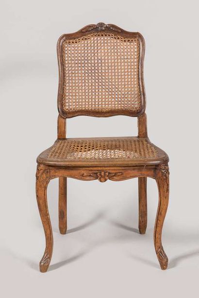 Two transformed beechwood commode chairs...