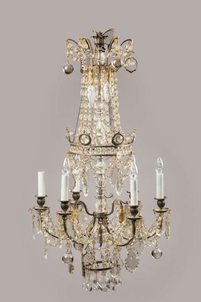 In the spirit of BAGUES 
Beautiful chandelier...