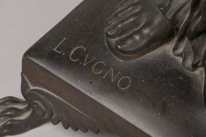 CUGNO Louis Léon (1835-1894)
Proof in bronze...