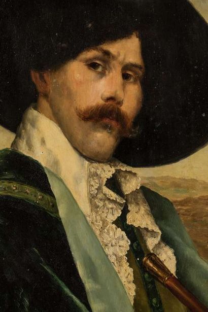 ROYBET Ferdinand (1840-1920)
Man with a hat...