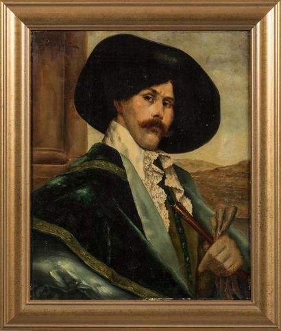 ROYBET Ferdinand (1840-1920)
Man with a hat...