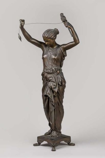 CUGNO Louis Léon (1835-1894)
Proof in bronze...