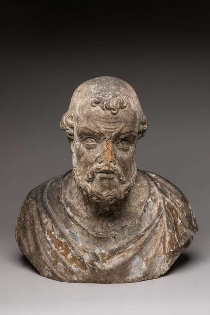 France , 17th century
Apostle
Wooden bust...