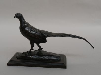 Barye (after) 
Bronze with dark medal patina...