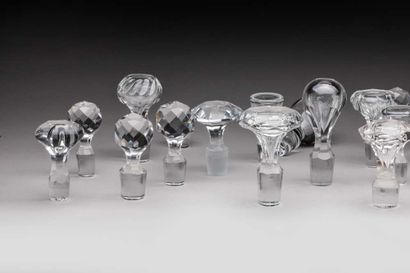 Set of crystal stoppers
(small chips)