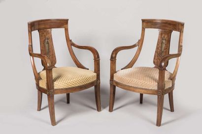 Mahogany and mahogany veneer living room...