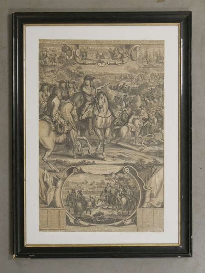 Engraving of the Victory over the Imperials...