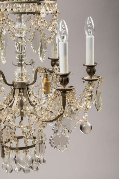 In the spirit of BAGUES 
Beautiful chandelier...