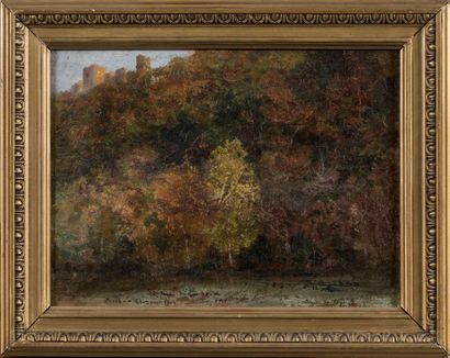 CHARRETON Victor, 
Landscape towards Authezat,...