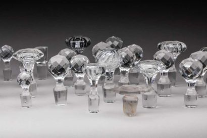 Set of crystal stoppers
(small chips)