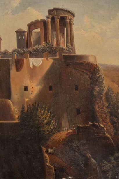 School of the 19th century
Landscape of ruin,...