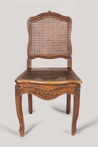 Two transformed beechwood commode chairs...