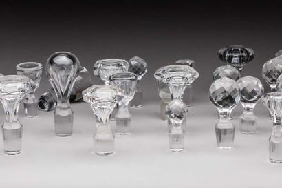 Set of crystal stoppers
(small chips)