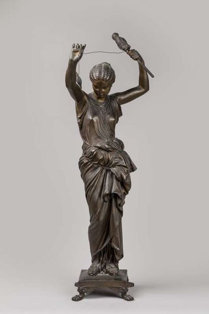 CUGNO Louis Léon (1835-1894)
Proof in bronze...