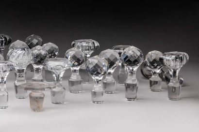 Set of crystal stoppers
(small chips)