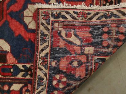 Tapis Bakthiar (chaîne et trame en coton,...