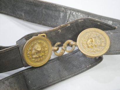 Epée d’officier modèle 1852/57. Clavier à...