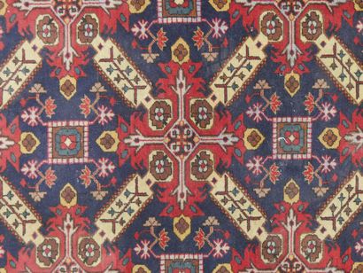 Tapis Derbent (chaîne, trame et velours en...