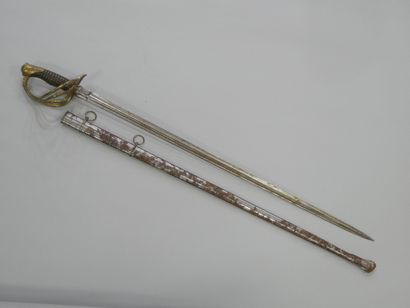 Sabre d'officier de cavalerie de ligne modèle...